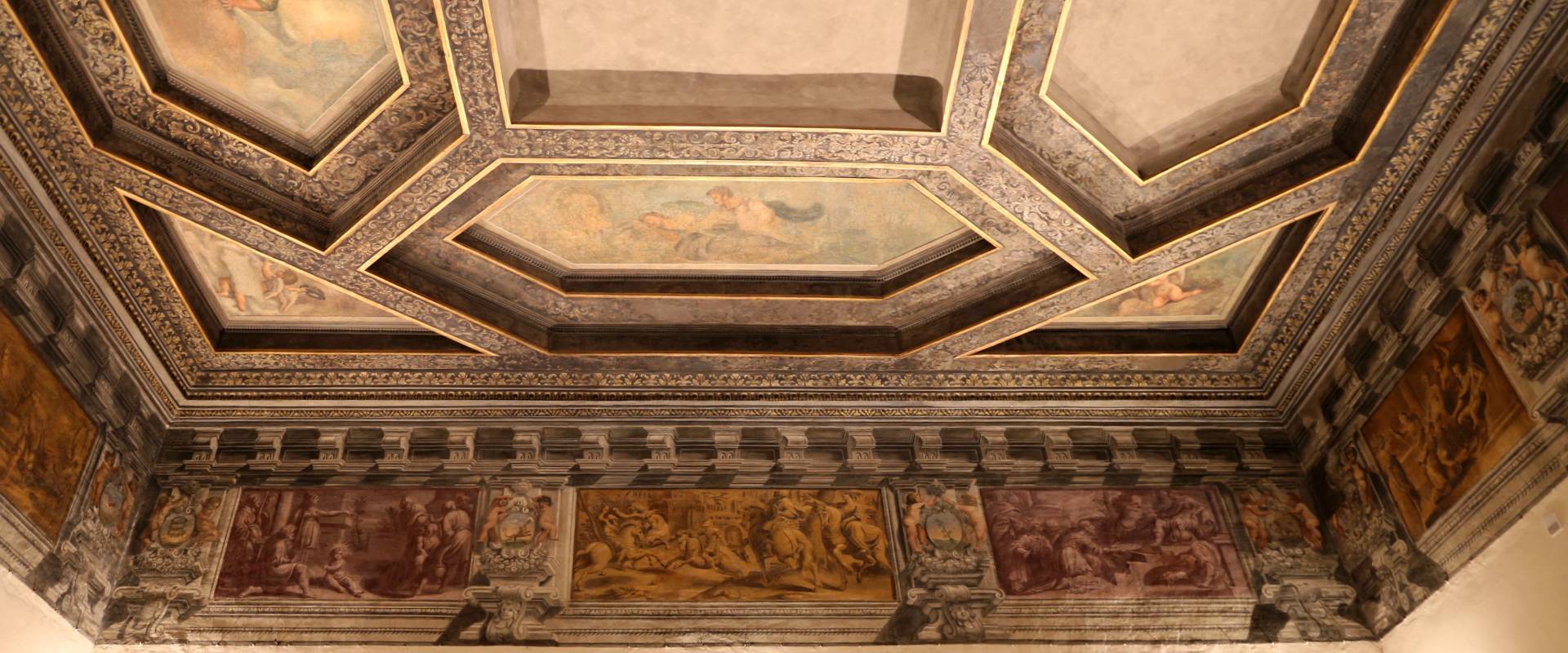 Gualtieri, palazzo bentivoglio, sala di icaro, fregio con storie di roma da tito livio, 1600-05 circa, 02 foto di Sailko